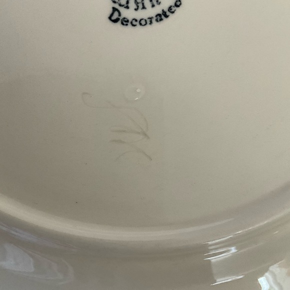 Vintage Franciscan Stoneware Apple Plate - Picture 3 of 3